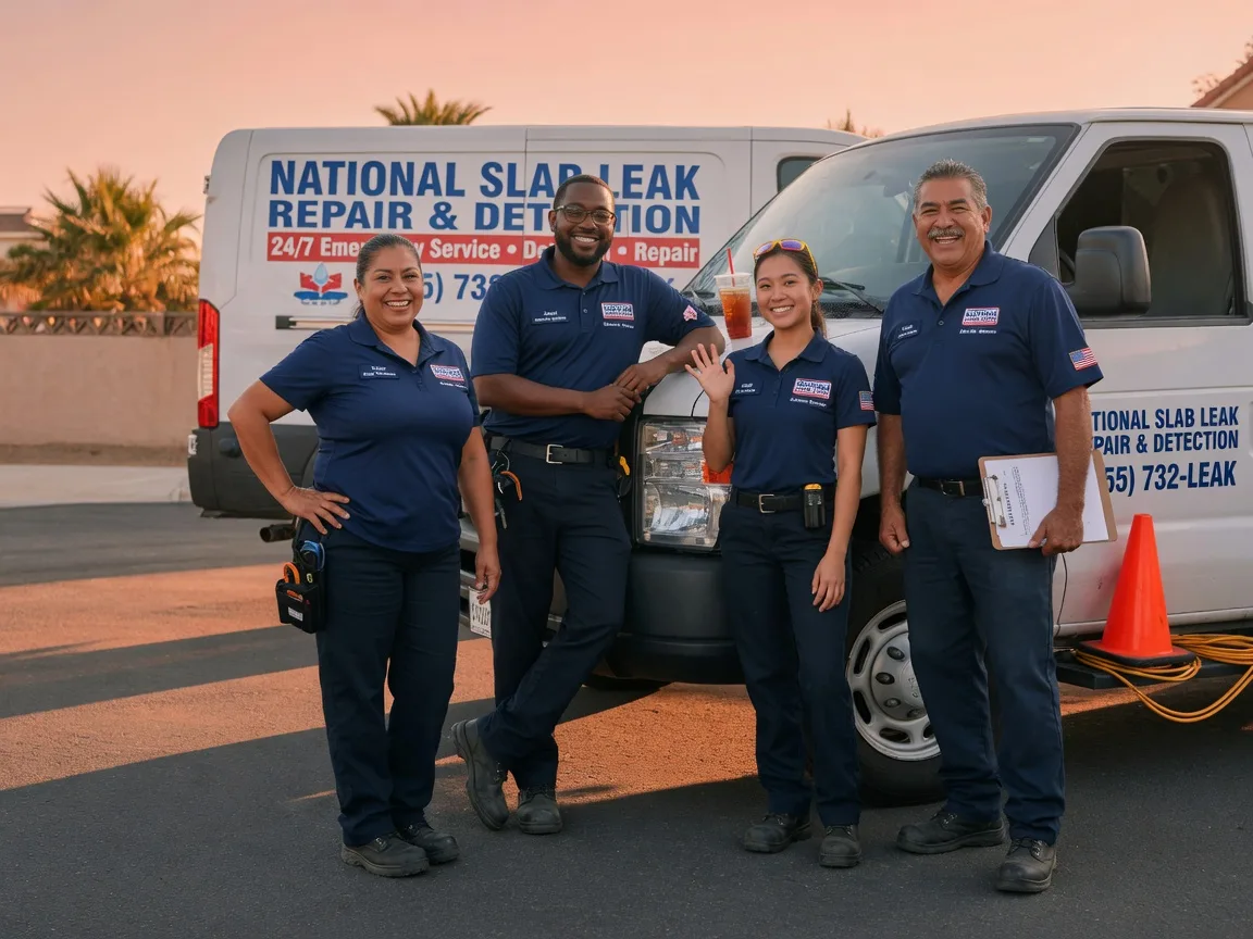 Slab Leak Detection company in California